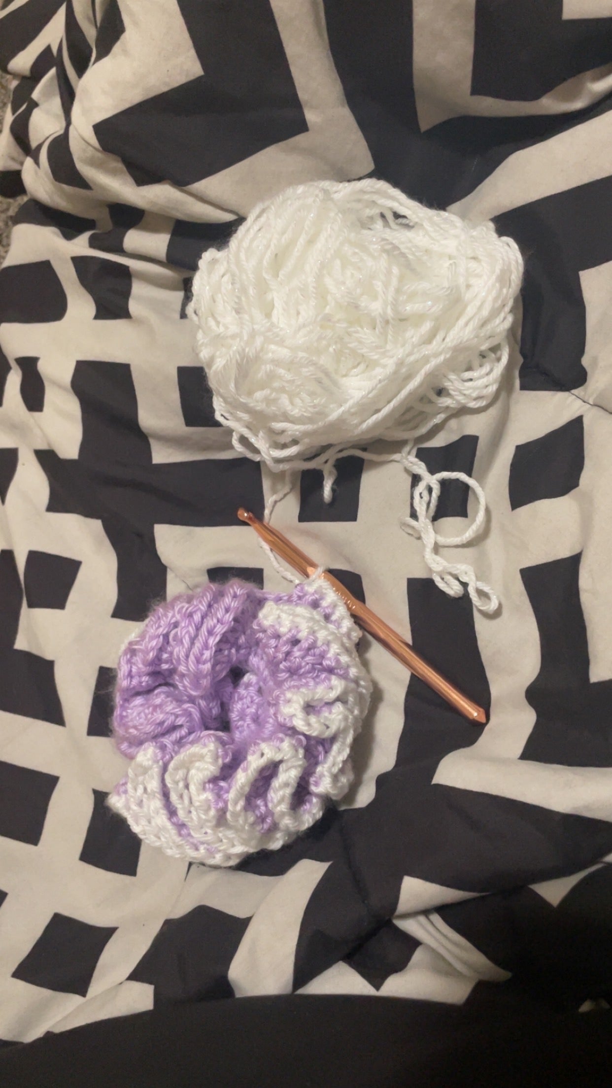 Thee Lavender Dream Hair Scrunchie